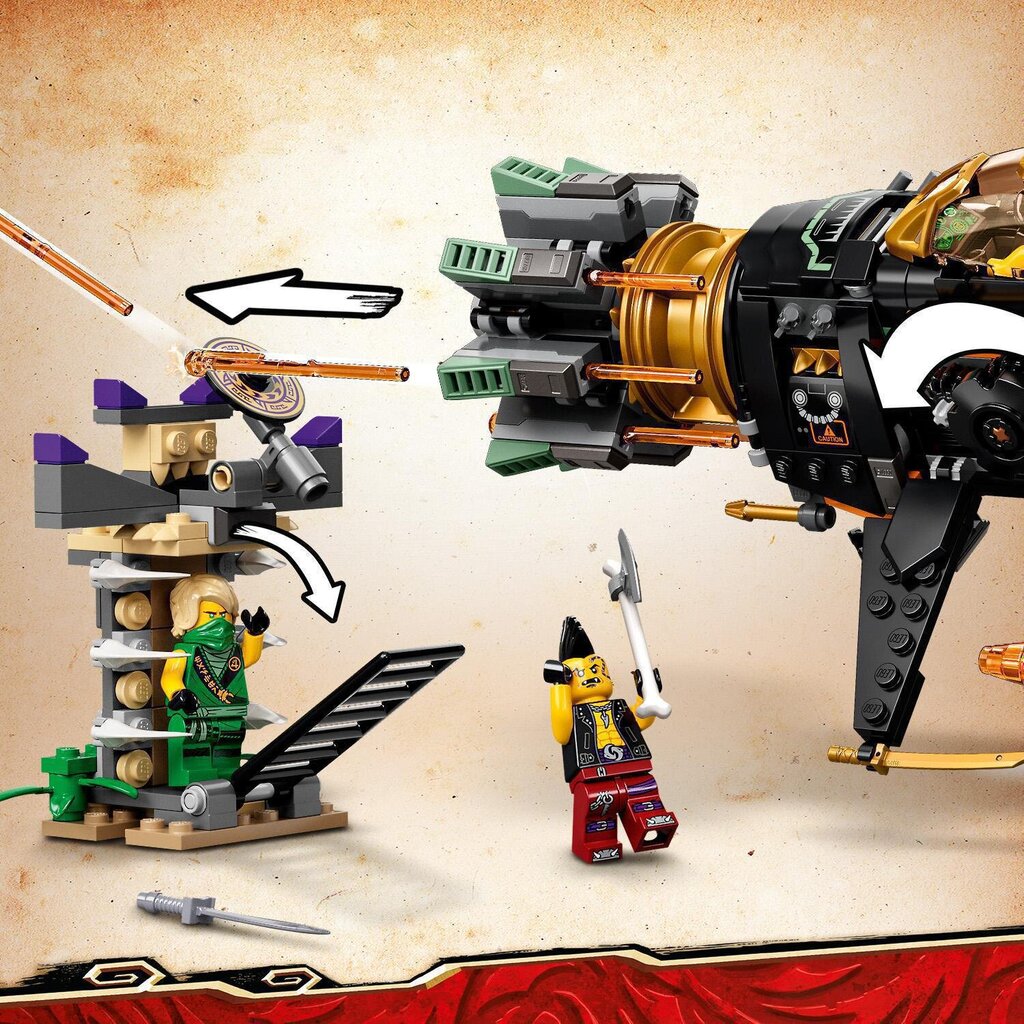 71736 LEGO® NINJAGO Rahnupurustaja hind ja info | Klotsid ja konstruktorid | kaup24.ee