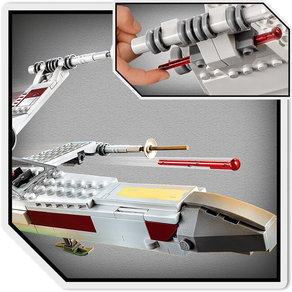 75301 LEGO® Star Wars Luke Skywalker “X-Wing” hävitaja hind ja info | Klotsid ja konstruktorid | kaup24.ee