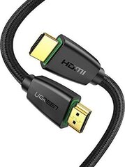 HDMI -kaabel UGREEN, 4K, 2 m, must, HD118 hind ja info | Kaablid ja juhtmed | kaup24.ee