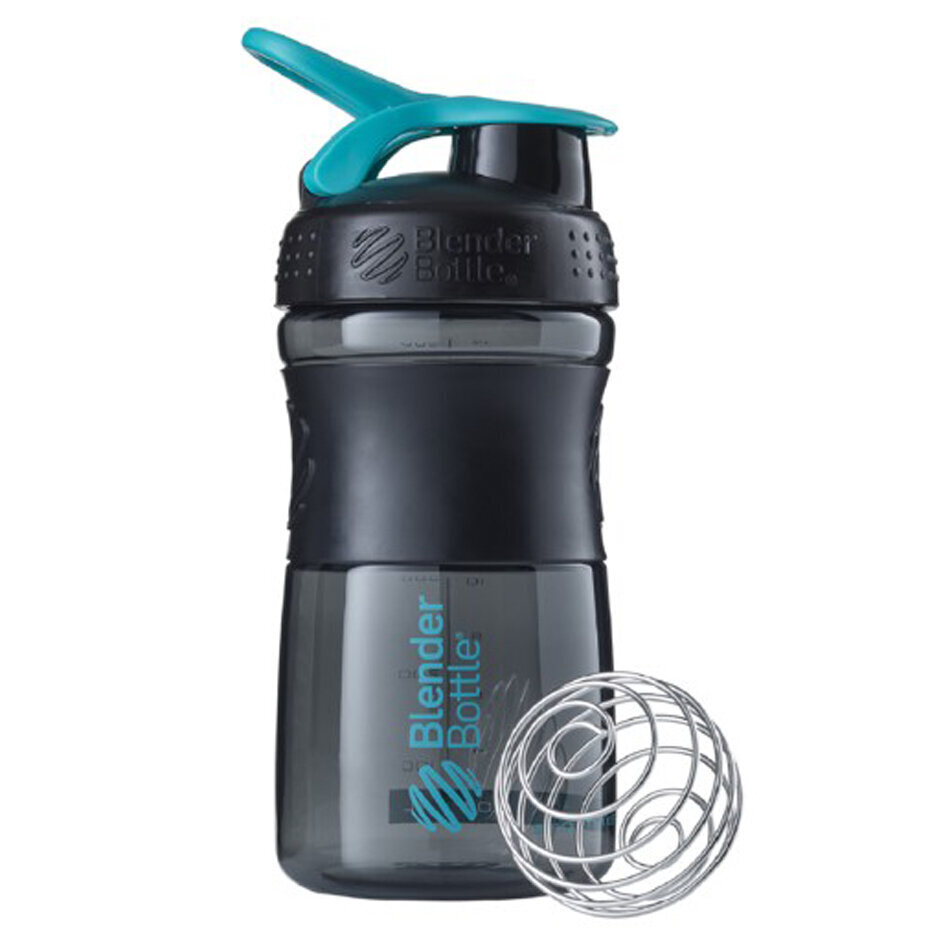 Pudel Blender Bottle SportMixer 500ml 500011, must цена и информация | Joogipudelid | kaup24.ee