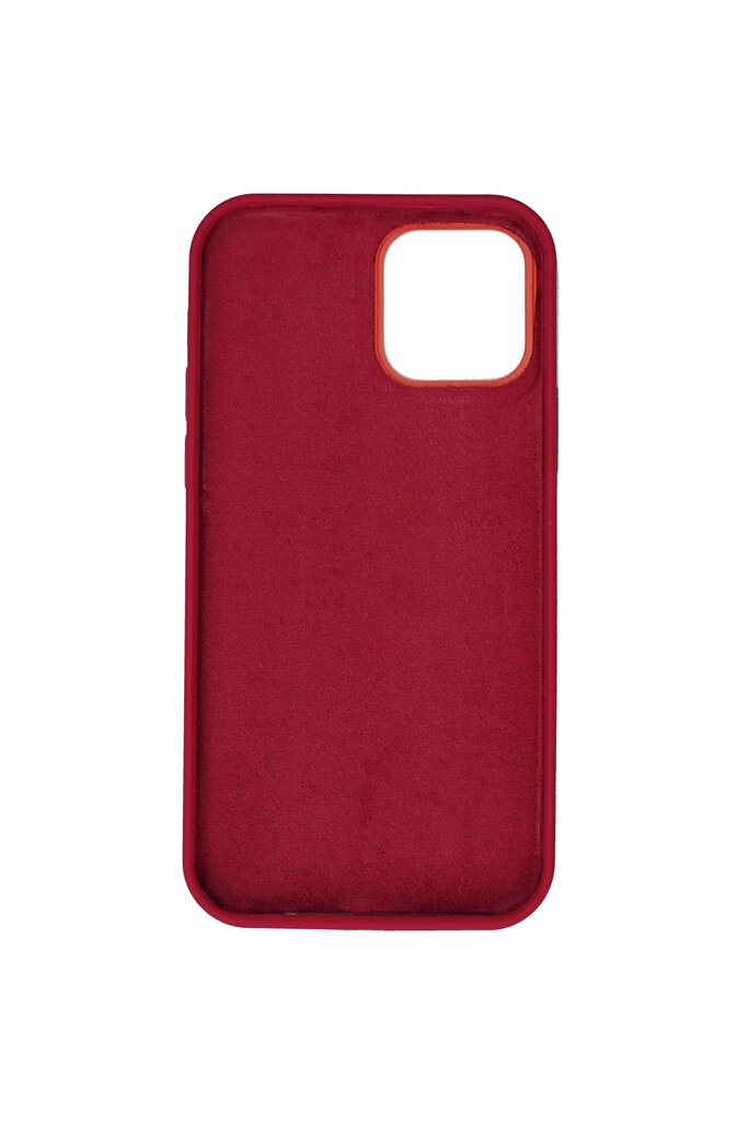 Silikoonist ümbris iPhone 12 Mini, Punane - Maroon цена и информация | Telefoni kaaned, ümbrised | kaup24.ee