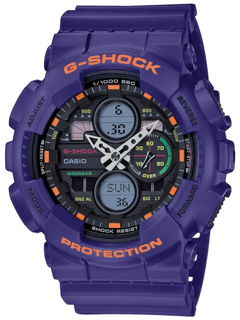 Meeste käekell Casio The G/G-Shock GA-140-6AER (411) hind ja info | Meeste käekellad | kaup24.ee