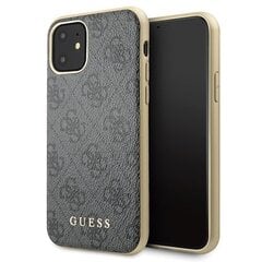 Telefoniümbris Guess 4G Collection, telefonile iPhone 11, must цена и информация | Чехлы для телефонов | kaup24.ee