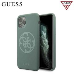 Твердый задний чехол-крышка Guess GUHCN58LS4GKA 4G Tone On Tone для Apple iPhone 11 Pro Khaki, зеленый цена и информация | Чехлы для телефонов | kaup24.ee