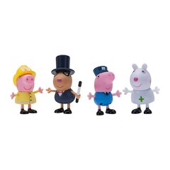 Набор фигурок Свинка Peppa Jazwares Peppa Pig 4 шт. цена и информация | Игрушки для девочек | kaup24.ee