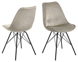 Комплект из 2 стульев Eris, бежевый цена и информация | Стулья для кухни и столовой | kaup24.ee