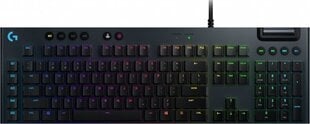 Logitech G815 Lightsync RGB GL Tactile Brown цена и информация | Клавиатура с игровой мышью 3GO COMBODRILEW2 USB ES | kaup24.ee