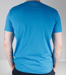 Мужская футболка синего цвета MUUSIKA (музыка) цена и информация | Meeste T-särgid | kaup24.ee