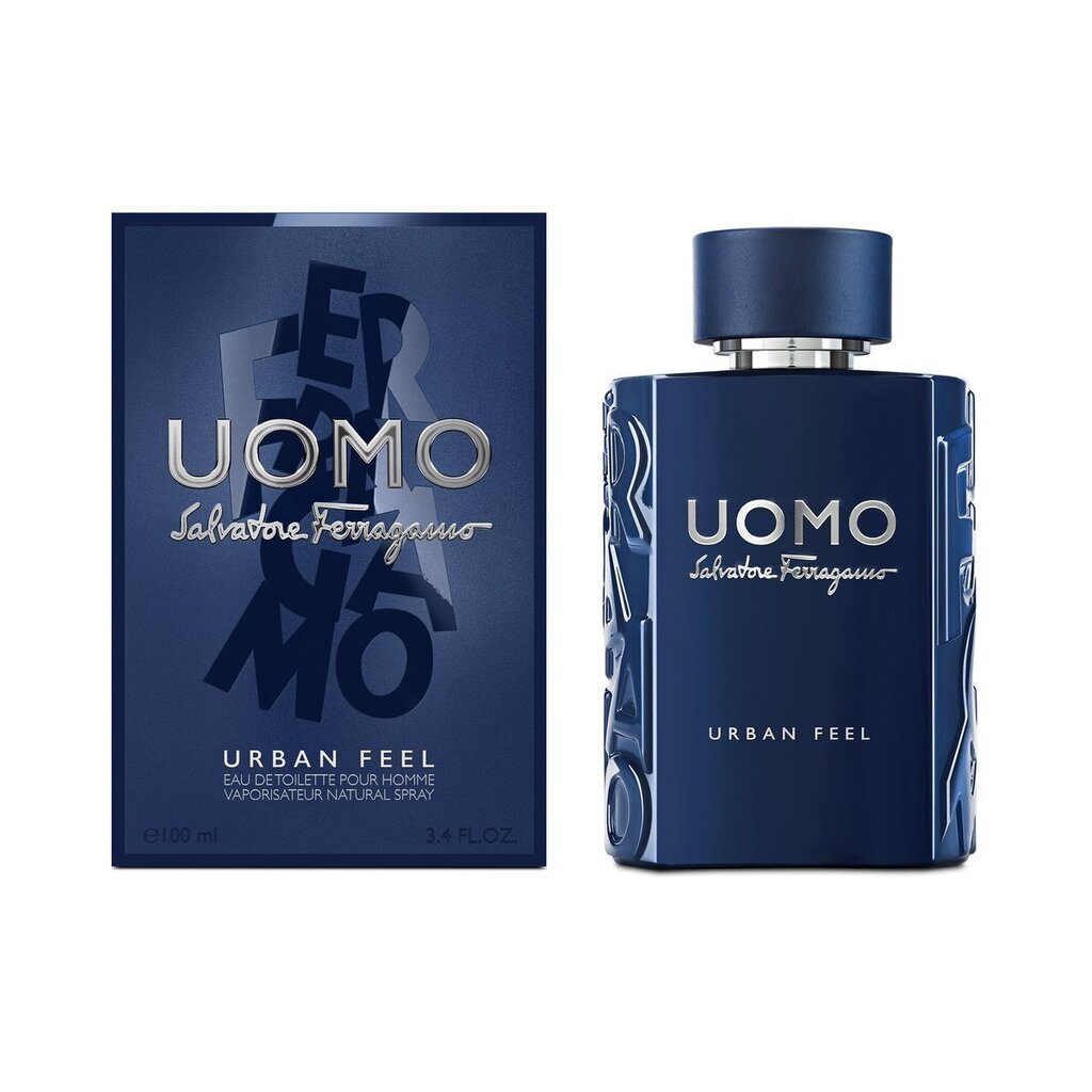 Tualettvesi Salvatore Ferragamo Uomo Urban Feel EDT meestele, 100 ml цена и информация | Meeste parfüümid | kaup24.ee