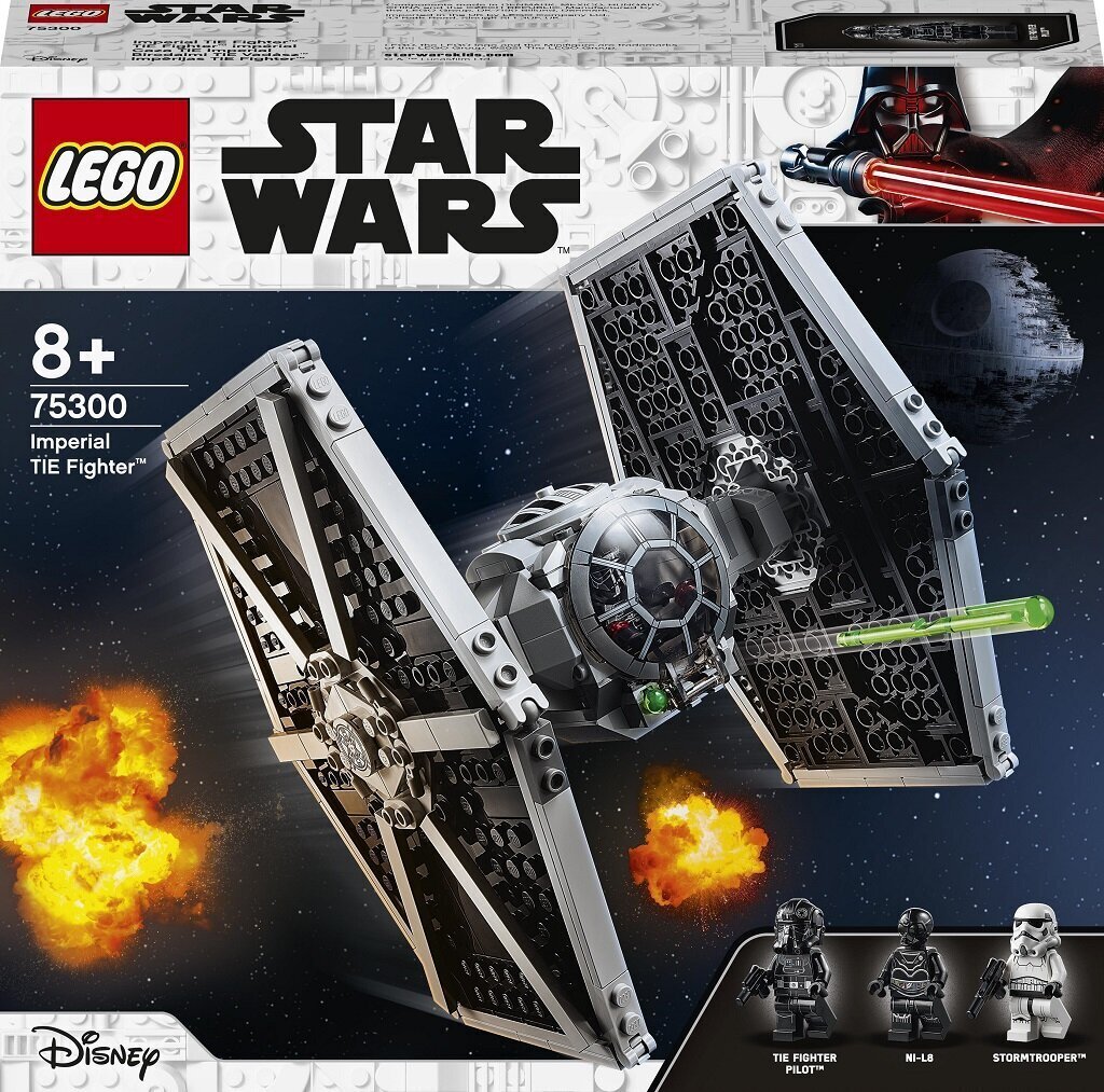 75300 LEGO® Star Wars Impeeriumi TIE Fighter hind ja info | Klotsid ja konstruktorid | kaup24.ee