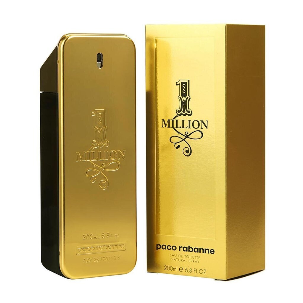 Parfüümvesi Paco Rabanne 1 Million Parfum EDP meestele 200 ml цена и информация | Meeste parfüümid | kaup24.ee