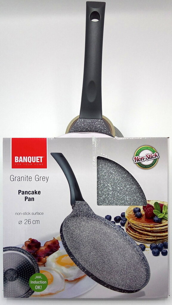Pannkoogipann 26cm Granite Grey hind ja info | Pannid | kaup24.ee