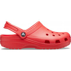 Naiste plätud Crocs™ Classic, punane цена и информация | Шлепанцы, тапочки для женщин | kaup24.ee