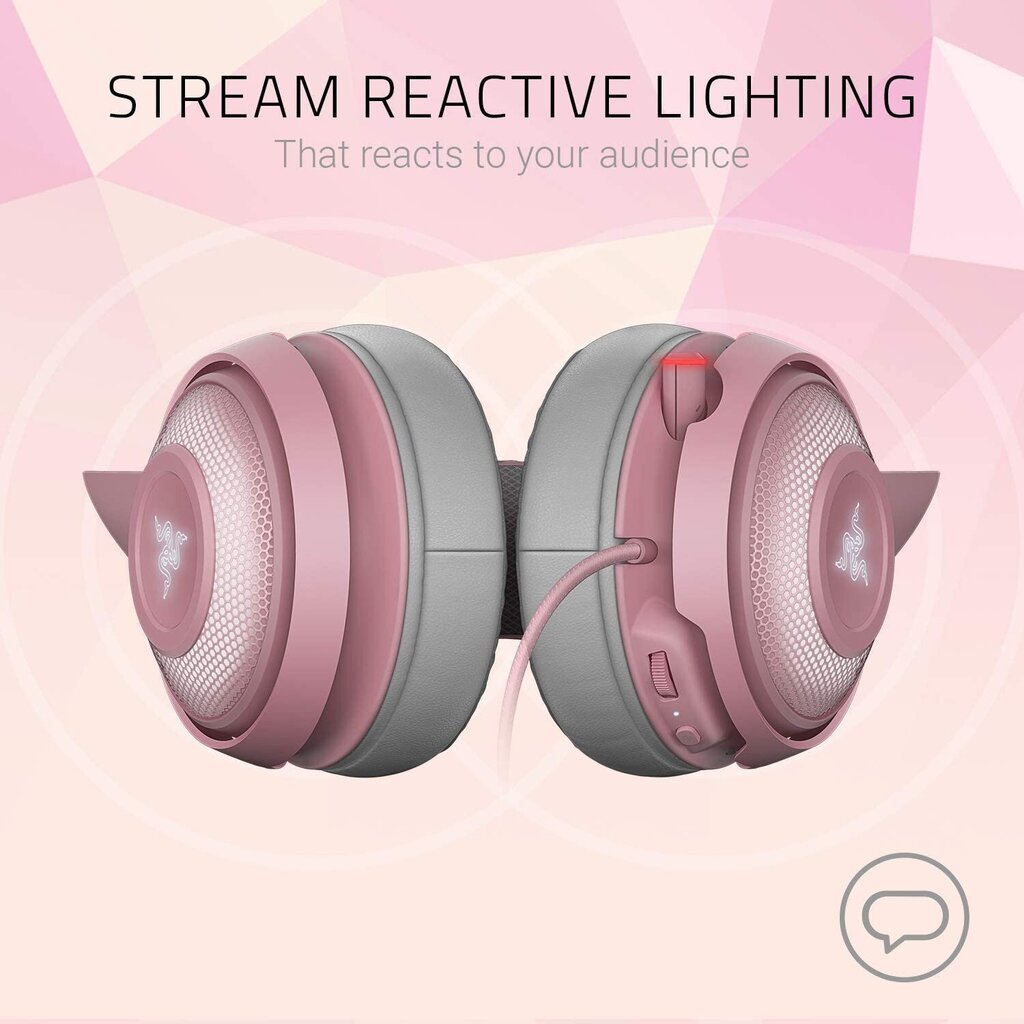 Razer Kraken Kitty Pink RZ04-02980200-R3M1 hind ja info | Kõrvaklapid | kaup24.ee