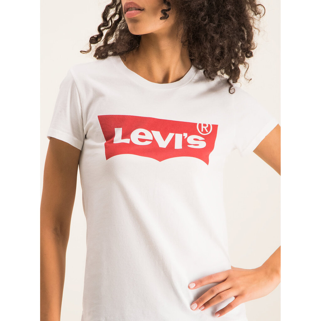 Naiste särk Levis The Perfect Tee, valge hind ja info | Naiste T-särgid, topid | kaup24.ee
