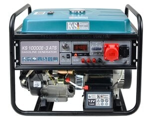 Bensiinigeneraator KS10000E-3 ATS цена и информация | Электрогенераторы | kaup24.ee