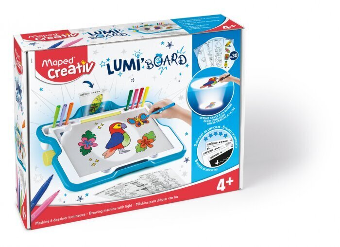 Valguskast Maped Creativ Lumi Board цена и информация | Arendavad mänguasjad | kaup24.ee