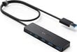 Anker Slim 4-Port USB 3.0 Data Hub цена и информация | USB jagajad, adapterid | kaup24.ee
