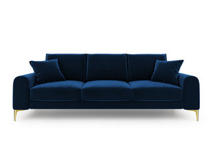Четырехместный диван Mazzini Sofas Madara, синий/золотой цена и информация | Диваны | kaup24.ee