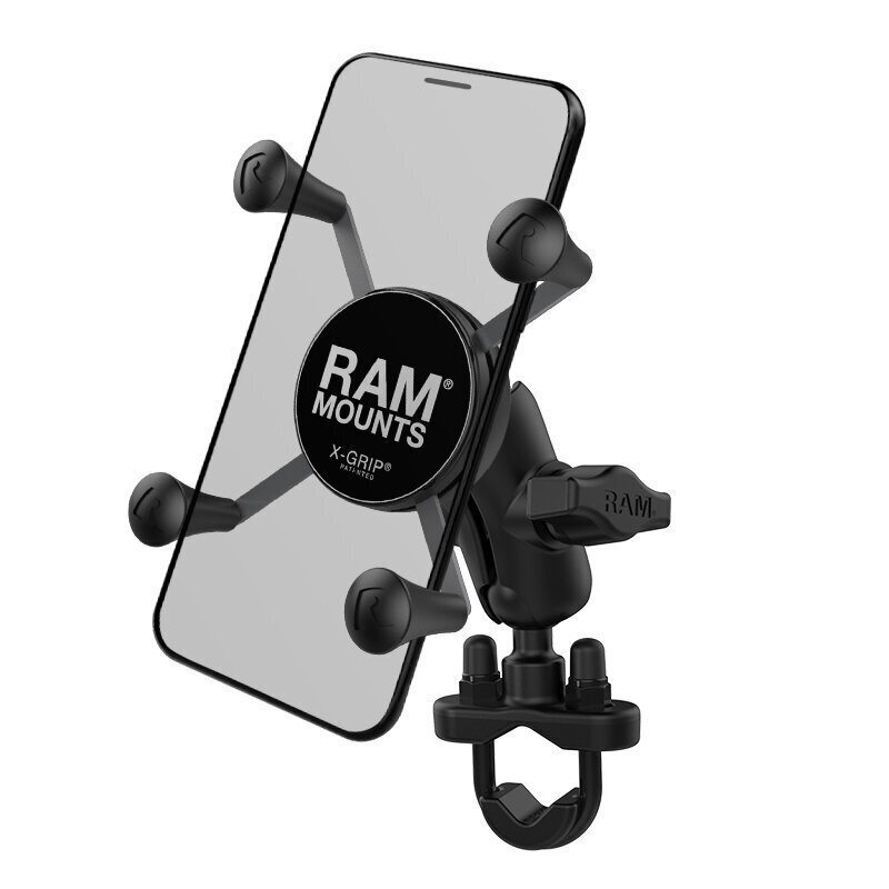 RAM® X-Grip® Universaalne jalgratta telefonihoidik U-polt kinnitusega ratta juhtrauale цена и информация | Mobiiltelefonide hoidjad | kaup24.ee