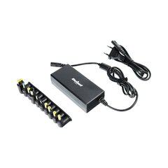 Сетевая зарядка REBEL для Notebook/Laptop 65W/18-20V, черная цена и информация | Зарядные устройства для ноутбуков | kaup24.ee