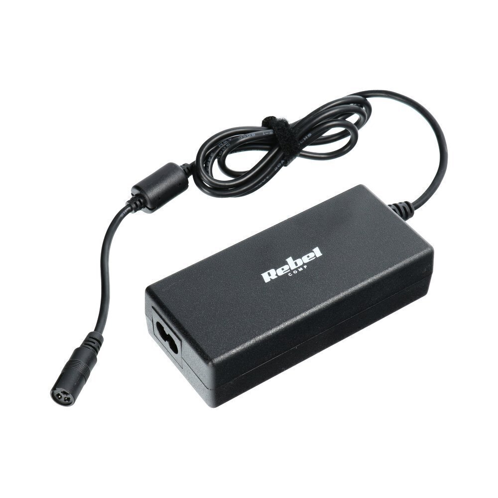 Laadija, universaalne REBEL for Notebook/Laptop 65W/18-20V, must цена и информация | Sülearvutite laadijad | kaup24.ee