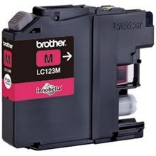 BROTHER LC123M ink magenta 600pages цена и информация | Картриджи для струйных принтеров | kaup24.ee