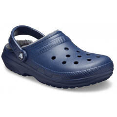 Naiste sandaalid Crocs™ Classic Lined Clog, sinine цена и информация | Шлепанцы, тапочки для женщин | kaup24.ee