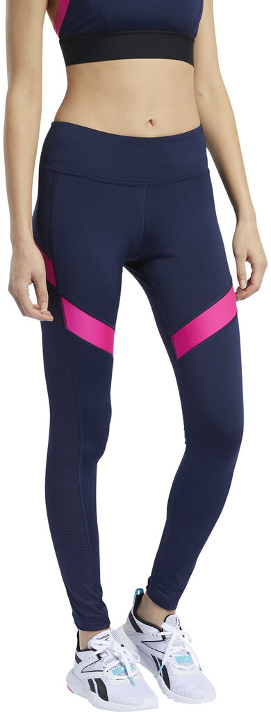 Naiste retuusid Reebok Wor Mesh Tight, sinine hind ja info | Naiste spordiriided | kaup24.ee