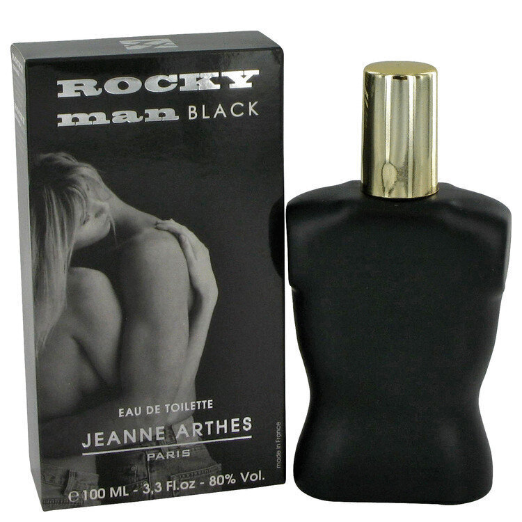 Tualettvesi Jeanne Arthes Rocky Man Black EDT meestele 100 ml цена и информация | Meeste parfüümid | kaup24.ee