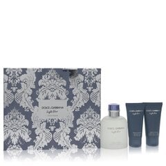 Komplekt Dolce & Gabbana Light Blue Pour Homme EDT meestele, 125ml hind ja info | Meeste parfüümid | kaup24.ee