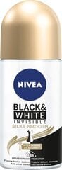 Rulldeodorant naistele Nivea Invisible Silky Smooth, 50ml hind ja info | Deodorandid | kaup24.ee