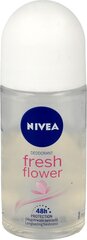 Rulldeodorant naistele Nivea Fresh Flower, 50 ml hind ja info | Deodorandid | kaup24.ee