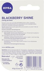 Huulepulk Nivea Blackberry Shine, 4.8g hind ja info | Huulepulgad, -läiked, -palsamid, vaseliin | kaup24.ee