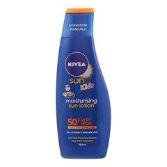 Laste päikesekaitsekreem Nivea Sun Kids, SPF50+, 200 ml цена и информация | Кремы от загара | kaup24.ee