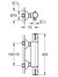 Termostaadiga dušisegisti Grohe Grohtherm 800, kroom, 34558000 цена и информация | Vannitoa segistid | kaup24.ee