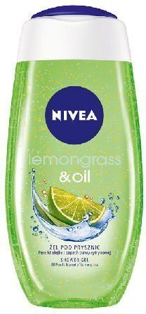 Dušigeel Nivea Lemon & Oil, 250 ml цена и информация | Dušigeelid, õlid | kaup24.ee