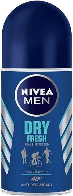 Rulldeodorant meestele Nivea Dry Fresh, 50 ml hind ja info | Deodorandid | kaup24.ee