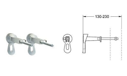 Grohe Rapid SL 3in1 WC raami komplekt koos kinnituste ja loputusnupuga, 38722001 цена и информация | WС-potid | kaup24.ee