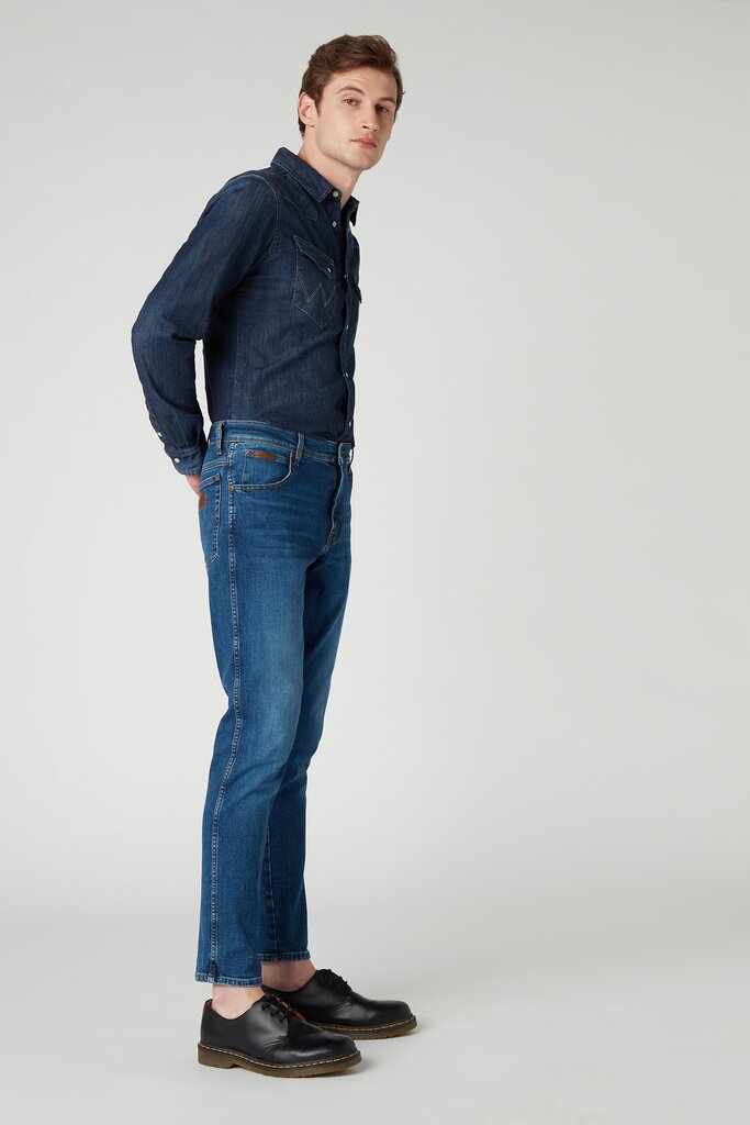 Meeste teksad Wrangler, sinine цена и информация | Meeste teksad | kaup24.ee