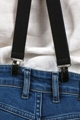 Meeste traksid X Jeans, must hind ja info | Meeste vööd | kaup24.ee