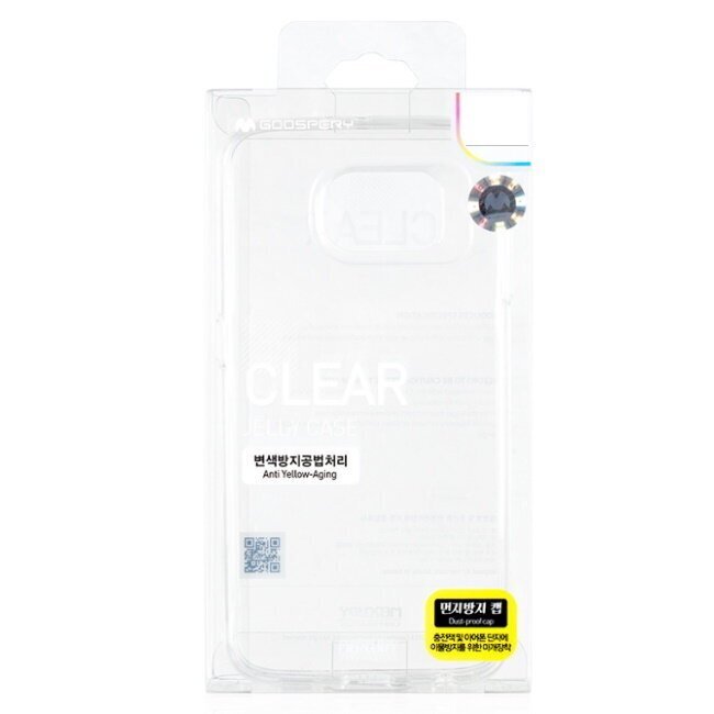 Mercury Clear Jelly ümbris Samsung S20 ULTRA, Hõbedane hind ja info | Telefoni kaaned, ümbrised | kaup24.ee