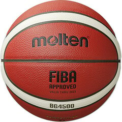 Баскетбольный мяч для TOP соревнование MOLTEN B7G4500X FIBA, синт. кожа pазмер 7 цена и информация | Баскетбольные мячи | kaup24.ee
