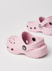 Тапочки для детей Crocs™ Kids' Classic Clog, розовые цена и информация | Детские резиновые сабо | kaup24.ee