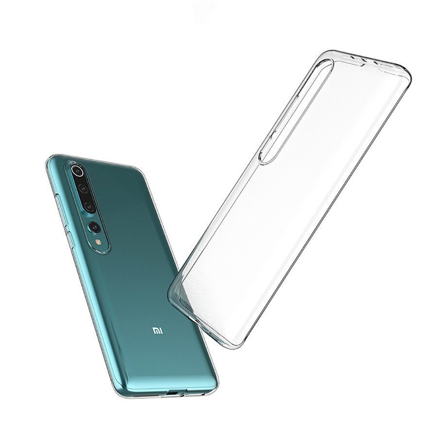 Mocco Ultra Back Case 1 mm Silicone Case for Xiaomi Redmi Mi 10 Lite Transparent цена и информация | Telefoni kaaned, ümbrised | kaup24.ee