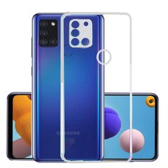 Mocco Ultra Back Case 1 mm Силиконовый чехол для Samsung Galaxy A21 Прозрачный цена и информация | Чехлы для телефонов | kaup24.ee