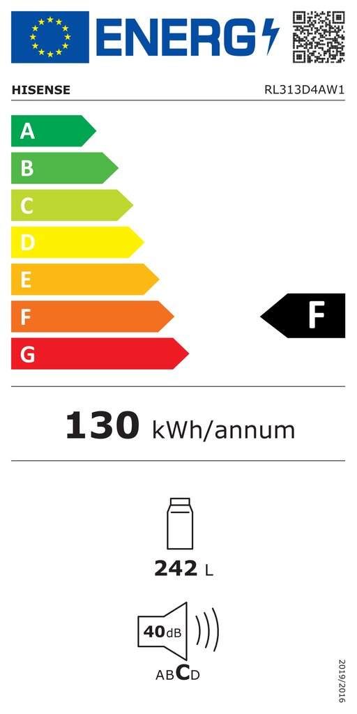 Hisense RL313D4AW1 цена и информация | Külmkapid | kaup24.ee