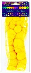 Акриловые шарики 24 шт., желтые цена и информация | Аппликации, декорации, наклейки | kaup24.ee