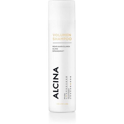 Volüümi andev juuksešampoon Alcina Volume Line, 250 ml цена и информация | Šampoonid | kaup24.ee