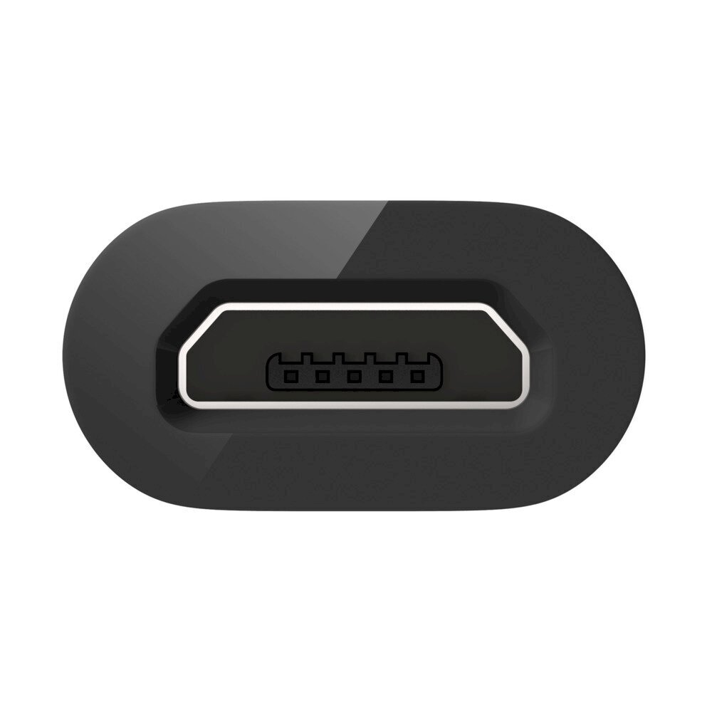 Fusion universaalne adapter mikro-USB-C-tüüpi USB (USB-C) ühendus, must hind ja info | USB jagajad, adapterid | kaup24.ee